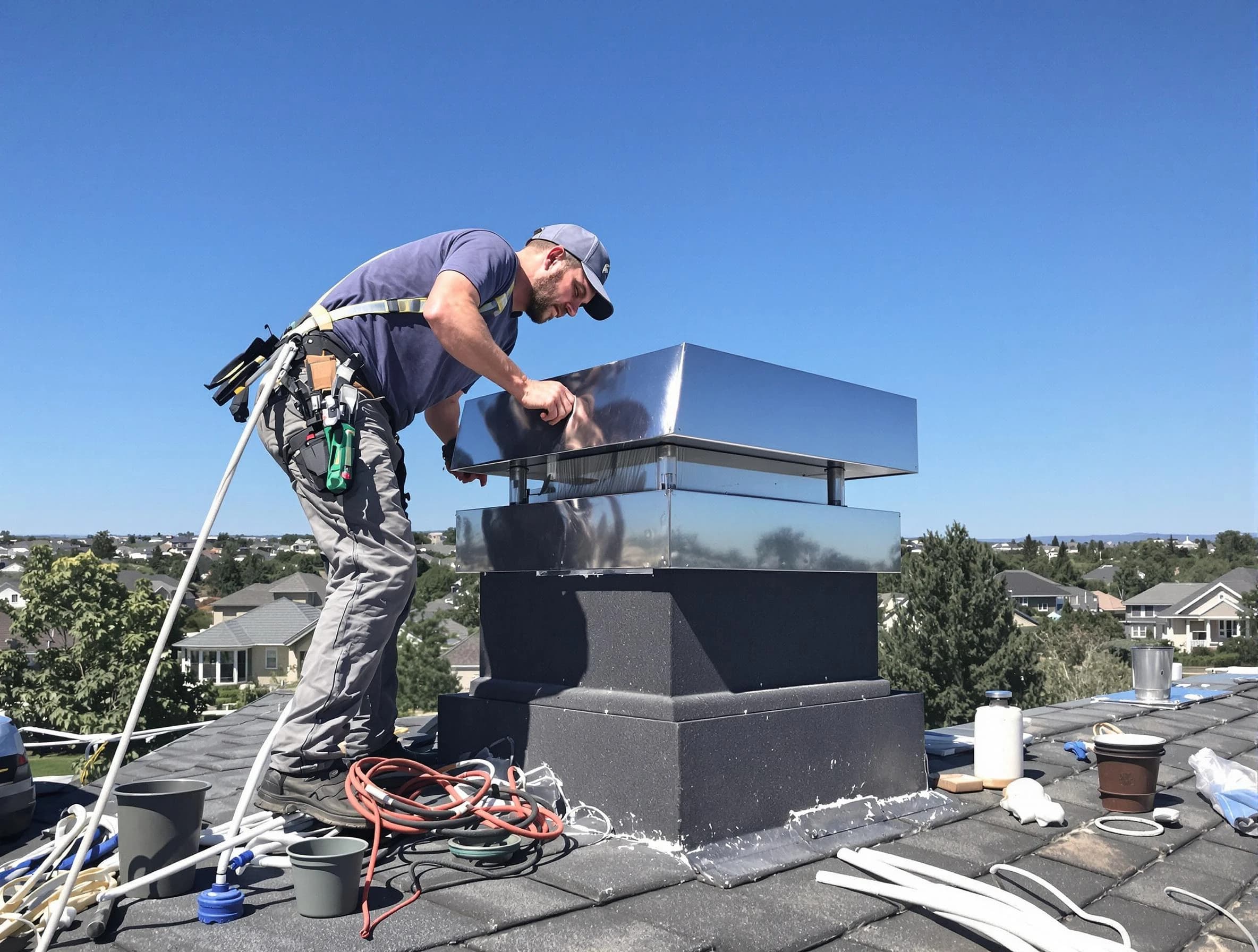 Chimney Cap Services service in Lyndhurst, NJ